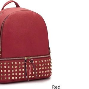 STUDDED BACKPACK